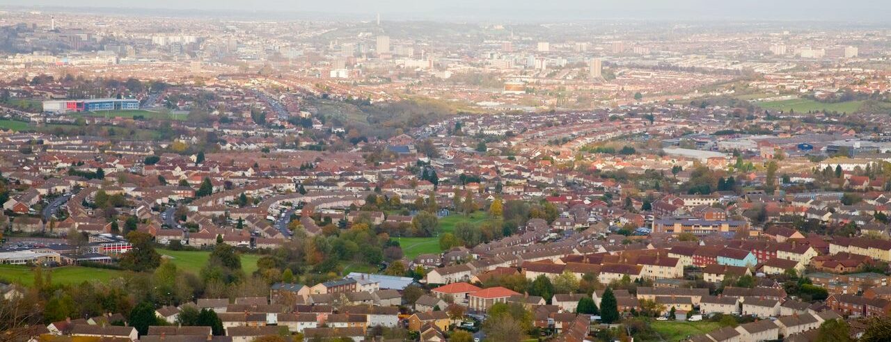 Aerial view of Hartcliffe and Withywood