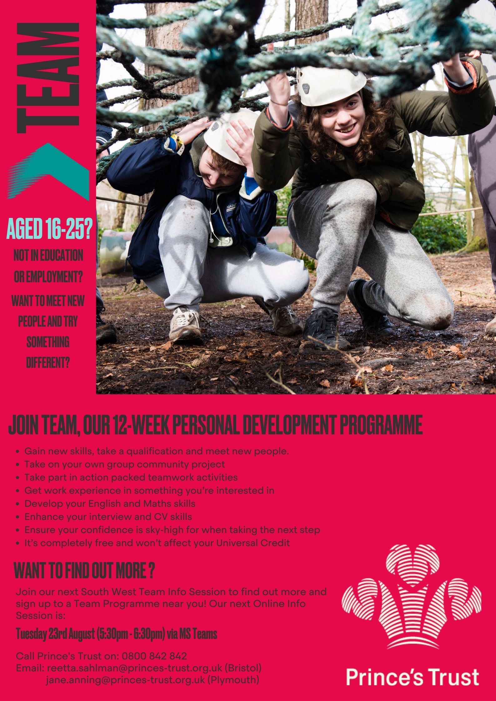 Princes trust team event
