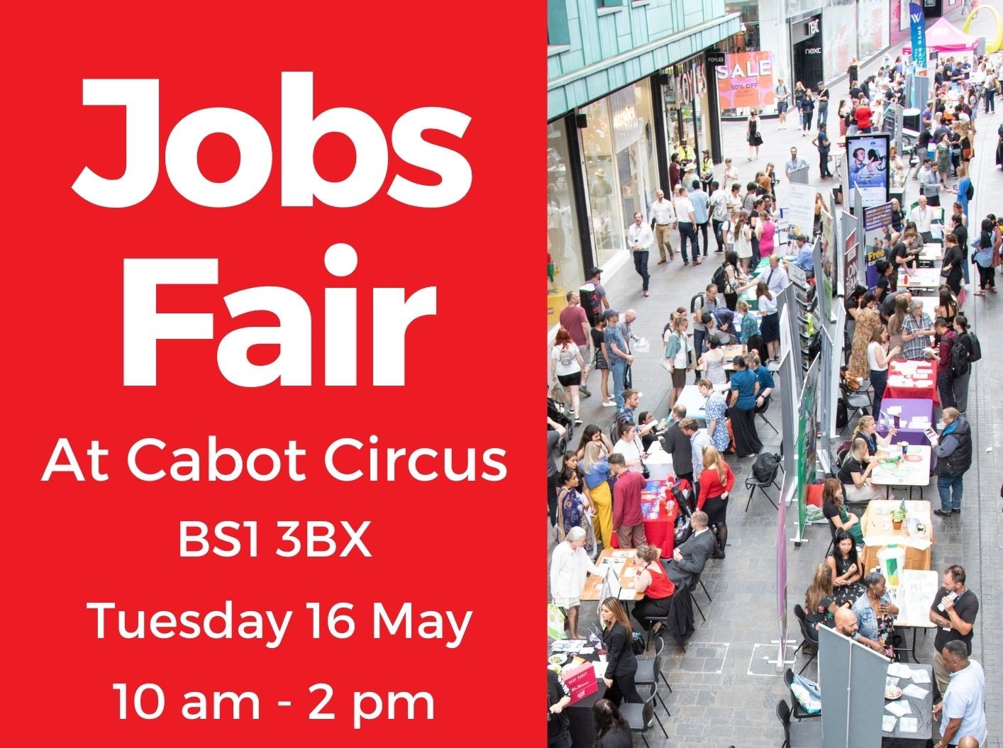 Cabot Circus Jobs Fair – One Front Door